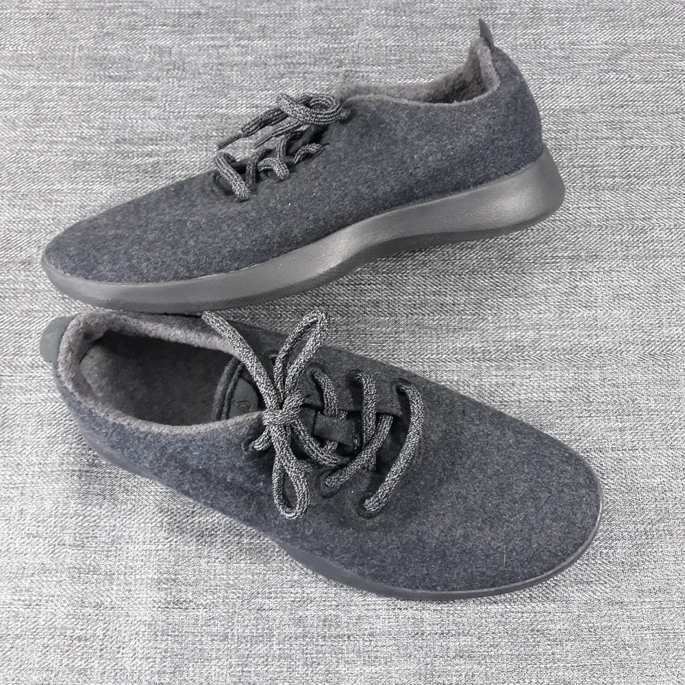Allbirds Womens Wool Runners Gray Running Shoes Sneakers Size 10